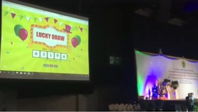 Services Event at BITEC (Attendees about 3,500 Persons)